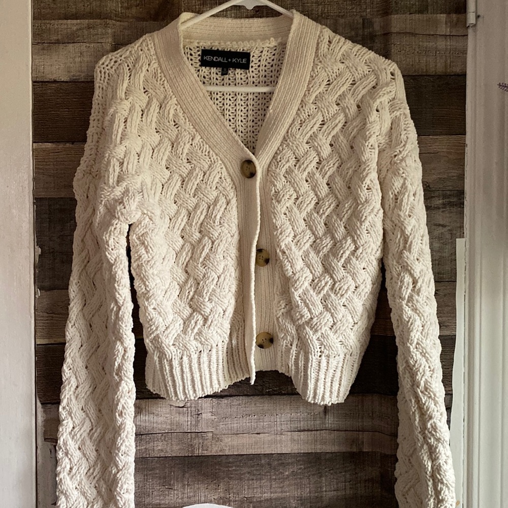 Kendall And Kyle Netted Sweaters Size:S - image 1
